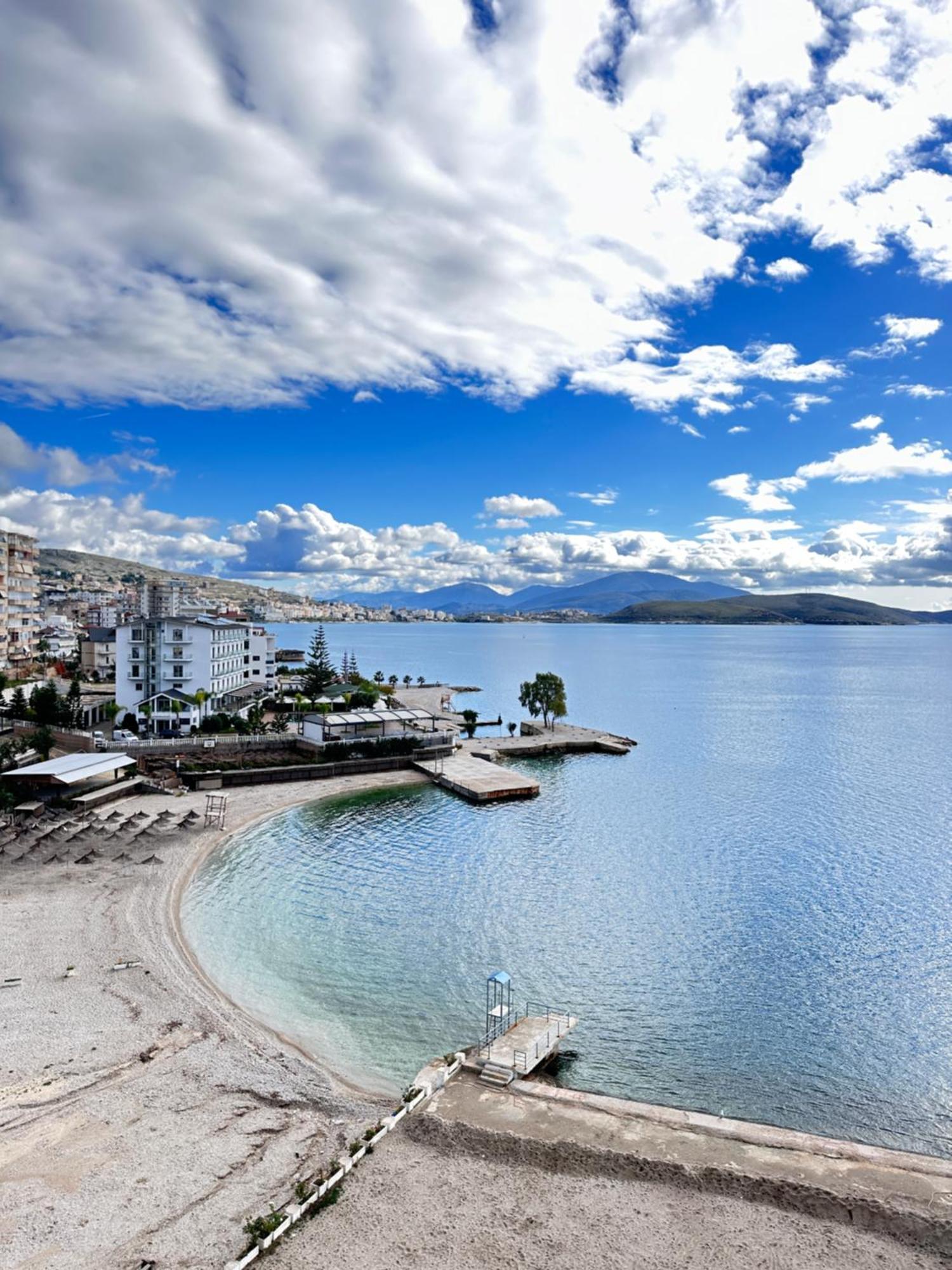 Agora Sea View Apartment Saranda Dış mekan fotoğraf